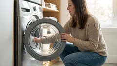 Waarom je de deur van de wasmachine niet open moet laten staan